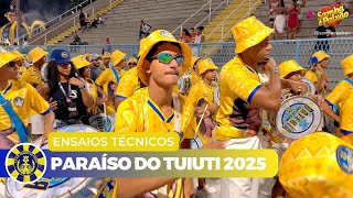 Tuiuti 2025 Ao Vivo | Super Esquenta Bateria Super Som Mestre Marcão (4K)