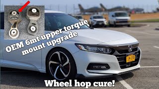 Upgraded my upper torque mout to fix the wheel hop | STAGE 2 Accord 2.0t 10spd Auto pt.2