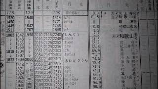 夜行鈍行　はやたま　時刻表追跡下り　1980年5月