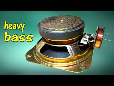 How to make speaker louder and clear bass How to make speaker louder and clear bass