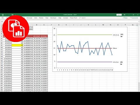 Create a Basic Control Chart Create a Basic Control Chart