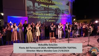 Teatro Historias de Aquí, Historias de Siempre, Fiesta del Ferrocarril Bobadilla Estación 21/9/2024