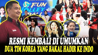 KABAR TERBARU🔥FUN VOLLEYBALL 2025 RED SPARKS KONFIRMASI BAKAL HADIR KE INDO, ADA 2 TIM DARI KOREA😲