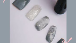 {1U Nail Vlog} 简易新手晕染美甲教程