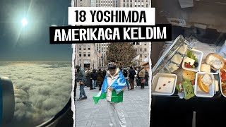 Toshkentdan - New Yorkgacha 🇺🇸 13 soatlik yo'l.