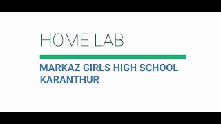 HOME LAB|UPPER PRIMARY|MARKAZ GIRLS HSS KARANTHUR