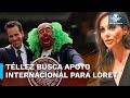 Lilly Téllez pide apoyo internacional por ataques de AMLO a Loret de Mola y Brozo