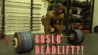 605lb Deadlift???? | Embracing Struggle