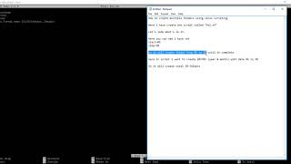 How To Create Multiple Folders Using Linux Script