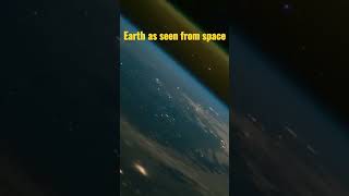 Earth as seen from space | පෘතුවිය පේන විදිහ අභ්‍යවකාශයේ සිට | #shorts | #space