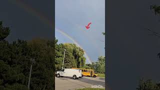 Did you see two rainbows at thesametime?/fun/nature/