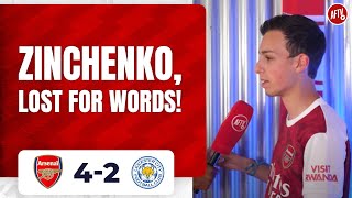 Arsenal 4-2 Leicester | Zinchenko, Lost For Words! (Harvey)