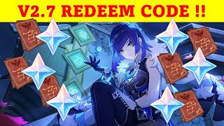 V2.7 New Redeem Code! MTNUJBXDD72R | 60 Primogems + 5 Adventure Exp | Genshin Impact | No Voice Over