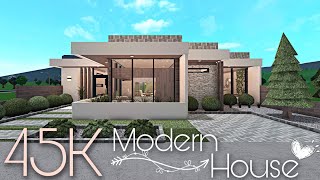 BLOXBURG: 45K MODERN HOUSE | NO-GAMEPASS