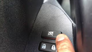 TOYOTA COROLLA - WINDOW CONTROLS- HOW TO OPEN AND CLOSE