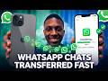 Transfer WhatsApp Chats from iPhone to iPhone (NO RESET)