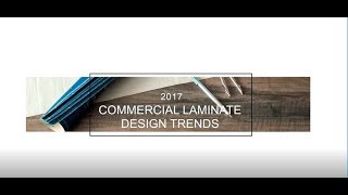 2017 Wilsonart Commercial Laminate Design Inspiration