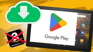 How to Install Google Playstore on Fire Tablet 10 from Amazon | 2024