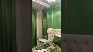 Зелёные Шторы от SALON INTERIORS