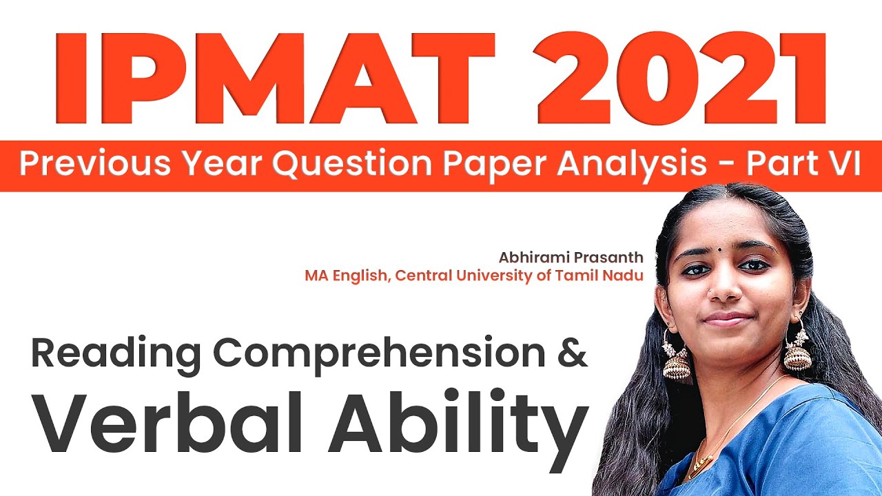 IPMAT 2021 | Previous Year Question Paper Analysis - Part VI | IPMAT ...