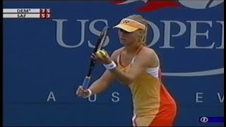 Elena Dementieva v. Lucie Safarova 2005 USO 1R highlights