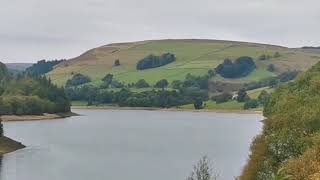 Lancaster Bomber over Ladybower reservoir September 28th, 2020