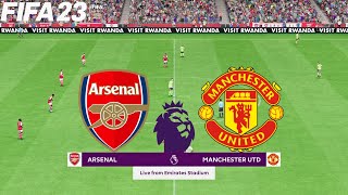 FIFA 23 | Arsenal vs Manchester United - Premier League Game - PS5 Full Gameplay