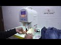 JACK FANG Electric Snap Button Machine With Security Device I Manual Button And Rivet Machine