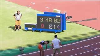 男子1500m_予選4組_三重インターハイ陸上20180802