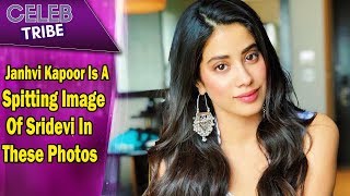 Janhvi Kapoor Is A Spitting Image Of Sridevi In These Photos | Celeb Tribe | Desi Tv | TB2