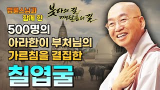 500명의 아라한이 부처님의 가르침을 결집한 칠엽굴 [법륜스님의 붓다의 길]