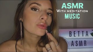 ASMR ITA mini mic |mouth sounds 100% tingles \u0026 meditation music💤🧞‍♂️