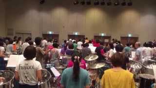 KOBE STEELPAN CARNIVAL 2015. 100pan project　《 Rehearal 》