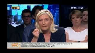 MARINE LE PEN - BFM TV (14/06/2015)