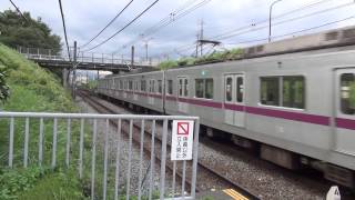 東京メトロ8000系 8111F 急行 久喜行き 南町田通過