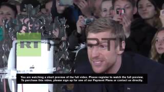 Germany: World Cup winners attend \