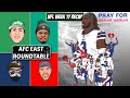 AFC East Roundtable | Damar Hamlin Tragedy is Bigger Than Football