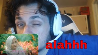 Allah Allah Aghisna الله الله أغثنا - Nazwa Maulidia (  ) sillybonezzz reaction  she sounds lovely