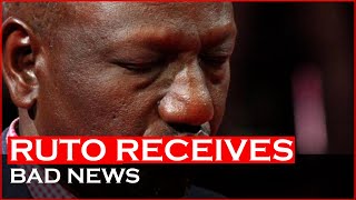 Ruto Receives bad news from MT Kenya| News54