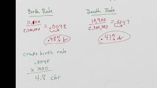 Population Calculations