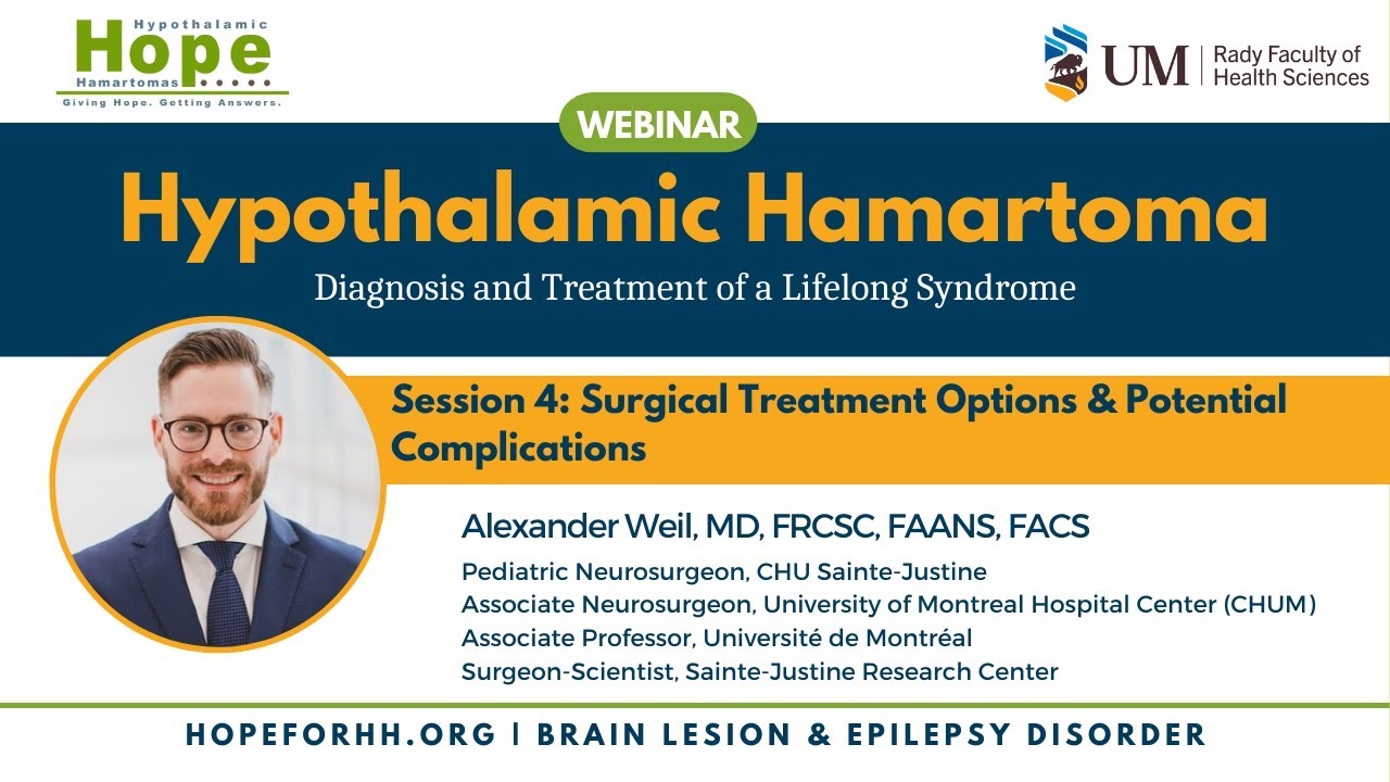 Treatment Options Potential Complications Hypothalamic Hamartoma