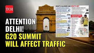 G20 Summit 2023: Delhi Traffic Police Announces Traffic Arrangements
