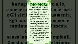 Dio dice