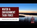 Marshland Restoration | Water & Environment Task Force