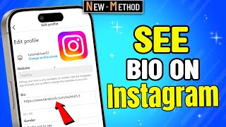 How to See Bio on Instagram 2024 | Find Bio | Get Instagram Bio | Check Instagram Bio