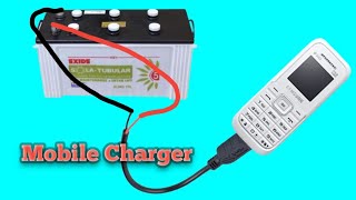 How To Make Mobile charger.