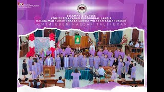 Paduan Suara LANSIA GEHT - AJARI BETA (Cipt. Igor Leonard Sopamena)