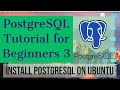 PostgreSQL Tutorial for Beginners 3 - Installing PostgreSQL on Ubuntu Linux