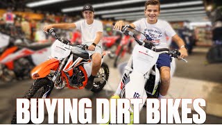 WHAT DO I NEED TO GET STARTED IN MOTOCROSS | BUYING DIRT BIKES FOR THE WHOLE FAMILY | BEST BIKE FOR