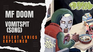 Mf Doom Lyrics Explained Select Lines Vomitspit Song